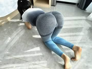 Bokong Besar Masker Yoga Pelacur Seks
