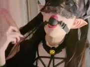 gadis kurus setan kecil masturbasi