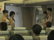 Jepang pramugari di pakaian dalam
